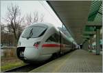 Soben aus Wien in Bregenz angekommen: �BB ICE.