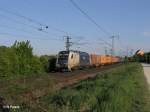 183 705 mit Containerzug in Obertraubling.