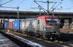 PKP EU 46-516/370 029-8 zog einen containerzug durch hh-harburg,13.02.21