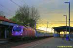 5 370 002 mit EC  Berlin-Warszawa-Express  bei Einfahrt am 30.04.2015 in Rzepin