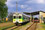 PKP EN57 - 891 abgestellt im Bw Rzepin am 30.04.2015