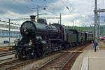 SBB Elefanten 2978 zieht ein Sonderzug ins Bahnhof von Brugg AG am 26 Mai 2019.