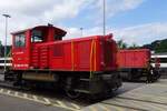 SBB Rangierlok 232 302 steht während ein offenes Wochenend ins Bw Olten, 21 Mai 2022.