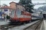 Die SBB Re 4/4 II 11109 in Locarno.