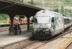 Scanbild von SBB 460 075 in Göschenen am 26 Mai 2007.