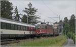 Die SBB Re 620 017 mit einem Gterzug zwischen Clarnes und Montreux auf der Fahrt in Richtung Wallis.