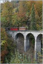 Die BOB HGe 3/3 29 hat bei der Blonay Chamby Bahn eine neue Heimat gefunden, und kommt hie und da zum Einsatz, wie z.b.