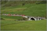 MGB Glacier Express kurz vor Hospental.