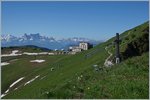 Die Gipfelstation Rochers de Naye.