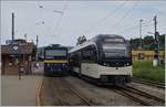 MOB Gem 2/2 2504 und CEV MVR ABeh 2/6 7505 in Blonay-    3.