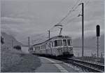 Der MOB ABDe 8/8 4002 VAUD bei Châtelard VD.