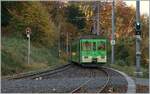 Der ASD BDe 4/4 402 erlässt Verchiez auf dem Weg nach Aigle.