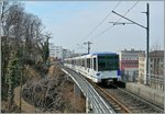 In Lausanne verkehren auf der m1 (Mtro Linie 1, die praktisch berall offen verluft) Bem 550.