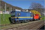 Ungewohnt und so funktioniert es natrlich nicht: die MOB Gem 2/2 2504 steht mit der CEV X464 in Blonay.
Spter stellte sich heraus, dass die Gem hier nur abgestellt war und nicht die Absicht bestand, das Gefhrt als solches so einzusetzen. 

4. April 2025