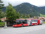 (266'197) - AFA Adelboden - Nr. 97/BE 823'927 - Mercedes am 26. August 2024 beim Bahnhof Frutigen