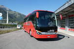 (286'563) - AFA Adelboden - Nr. 23/BE 26'709 - Setra (ex Deutschland) am 1. Mai 2026 in Frutigen, Garage