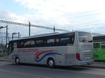 (175'587) - Bernard, Monthey - VS 120'399 - Setra am 9. Oktober 2016 beim Bahnhof Aigle