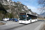 (285'110) - Koch, Giswil - OW 27'005 - Mercedes (ex Wiener Linien, A-Wien Nr. 8121) am 28. Februar 2026 auf der St�ckalp