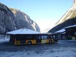 (148'257) - PostAuto Bern - BE 700'281 - Mercedes (ex Schmocker, Stechelberg Nr. 2) am 8. Dezember 2013 in Stechelberg, Hotel