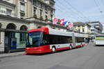 (286'669) - SW Winterthur - Nr. 131 - Hess/Hess Gelenktrolleybus am 2. Mai 2026 beim Hauptbahnhof Winterthur