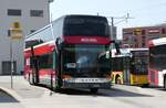 (278'895) - Wieland, Murten - Nr. 114/FR 300'601 - Setra am 15. August 2025 beim Bahnhof Ddingen