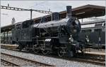 Dampftage Lyss 2018: die Eb 3/5 3/5 5810 der Dampfbahn Bern DBB.