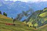 Bergfahrt - Im Anschluss an das schöne Bild der Brienz Rothorn Bahn Lokomotive Nr.