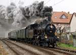 DBB: Die DBB Eb 3/5 5810  HABERSACK , ehemals SBB mit ehemaligen BLS-Wagen auf der Sonderfahrt in die Westscheiz.