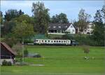 Fahrtag Wolfhuuser Bahn.

Vorbeifahrt Grundtal beim Egelsee. Oktober 2021.