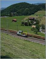 Der BLS Tm 98 52 5234 382-0 CH-BLSN erreicht Fauensee. 

14. Juni 2021