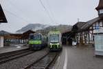 BLS: Seit dem Fahrplanwechsel 2015 verkehren EW III Pendel mit Re 420 (ehemals SBB) auf der Golden-Pass-Strecke.