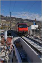 Langsam, für mein Empfinden zu langsam, nimmt der Bahnhof von Cully seine neuen Form an.