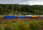 In Doppeltraktion fahren die beiden an die SBB Cargo International AG vermieteten Re 482 011-4 „ChemOil“ (91 85 4482 011-4 CH-SBBC) und die Re 482 020-5 „Europa“ mit Werbung #Borderless Swiss Quality (91 85 4482 020-5 CH-SBB), der SBB Cargo AG am 28 September 2025 mit eine Druckgas-Kesselwagenzug durch Betzdorf/Sieg in Richtung Siegen.

Beide sind Bombardier TRAXX F140 AC1 der SBB Cargo AG, die Re 482 011 wurde 2002 von Bombardier in Kassel unter der Fabriknummer 33525 gebaut. Die Re 482 011 wurde 2003 unter der Fabriknummer 33575 gebaut. Beide wurden an die SBB Cargo AG geliefert und besitzen die Zulassungen und Zugbeeinflussungssysteme für die Schweiz und Deutschland.
