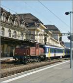 Ee 3/3 16406 beim Rangieren in Lausanne  10.