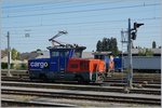 Die SBB Cargo Eem 923 015-2 in St.Maragrethen.