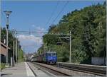 Überraschend, und deshalb ungeschickt gestanden fuhr die RWS Re 430 112 mit einem Reiseextrazug durch Burier.

30. Juli 2022