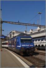 Die SBB Re 460 050-8  RailAway  in Lausanne.