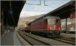 Die SBB Re 6/6 11677 wartet in Vevey eine berholung ab.