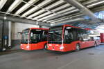 (282'483) - AFA Adelboden - Nr. 28/BE 43'089 - Mercedes am 18. November 2025 in Adelboden, Busstation