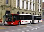 (277'516) - TPF Fribourg - Nr. 157/FR 300'363 - Mercedes am 4. Juli 2025 beim Bahnhof Bern