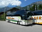 (238'772) - Hirn, Appenzell - AI 1310 - Van Hool am 1. August 2022 beim Bahnhof Brienz