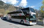 (286'221) - Gautschi, Aarau - Nr. 2/AG 44'208 - Setra am 18. April 2026 in Frutigen, Hallenbad