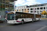 (281'840) - PostAuto Nordschweiz - AG 391'755/PID 5202 - Mercedes (ex Steffen, Remetschwil Nr. 61) am 28. Oktober 2025 beim Bahnhof Interlaken Ost