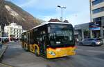 (282'258) - PostAuto Bern - BE 610'532/PID 11'859 - Mercedes (ex BE 610'544) am 10. November 2025 beim Bahnhof Interlaken West