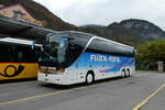 (281'523) - Flck, Brienz - BE 170'009 - Setra am 16. Oktober 2025 in Meiringen, Postautostation