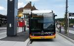 (287'533) - PostAuto Bern - BE 659'263/PID 12'309 - eMercedes am 31. Mai 2026 beim Bahnhof Spiez