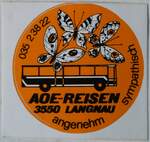 (244'886) - Kleber fr AOE-Reisen am 9.