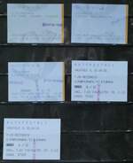 (283'709) - PostAuto-Einzelbillette am 4.