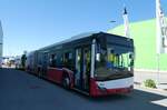 (286'416) - Intertours, Domdidier - Nr. 663 - Solaris (ex PostBus/A BD 15'713) am 25. April 2026 in Kerzers, Interbus