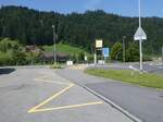 (276'564) - PostAuto-Haltestelle am 13. Juni 2025 in Wiggen, Egghus